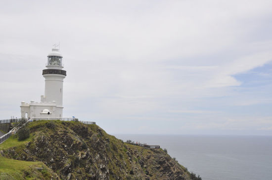 Der berühmte Leuchtturm von Cape Byron...