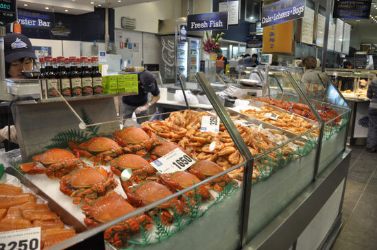 Der Fischmarkt von Sydney.