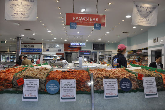 Große Prawns