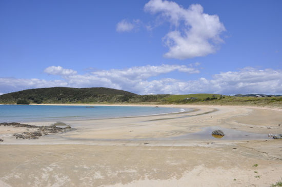 Strand auf der Karikari Halbinsel...