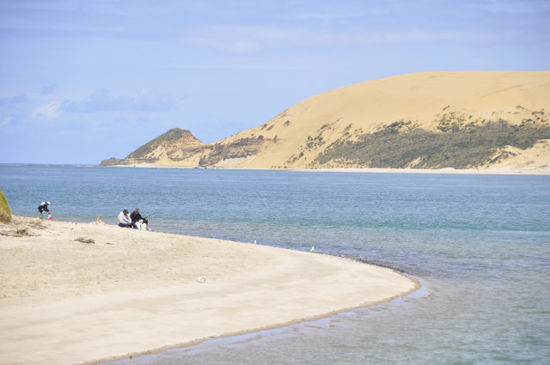 Sanddünen im Westen