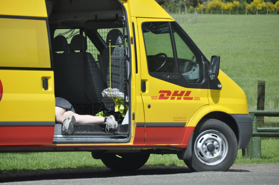 Auch die Post macht mal Pause...