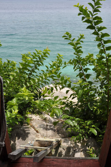 ...eigener Abgang zum Privatstrand, und das Beste:
