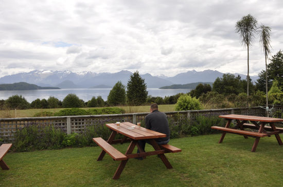 Kaffeepause am Lake Manapouri