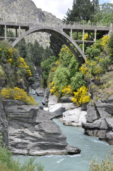 Und hier ist der Shotover Canyon in den es mit den Booten reingeht.