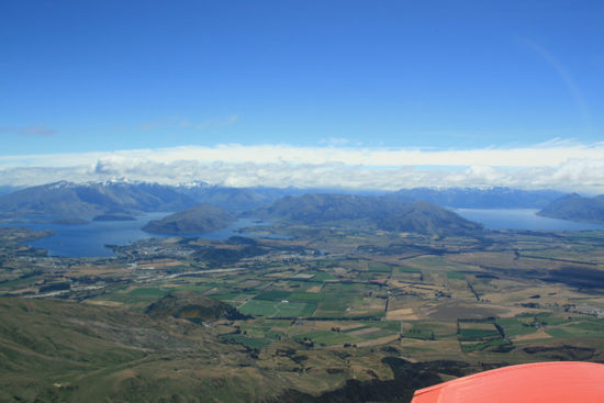 Kurz vorm Raussteigen 15.000 Feet hoch.