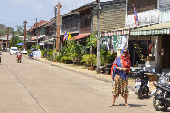 Zu Besuch in der old town von Koh Lanta...