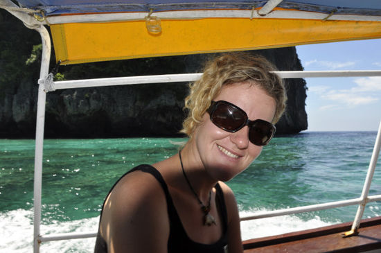 Fazit: Koh Phi Phi ist wunderschön aber wir waren froh am Abend wieder auf unser ruhiges Koh Lanta zurückzukommen.