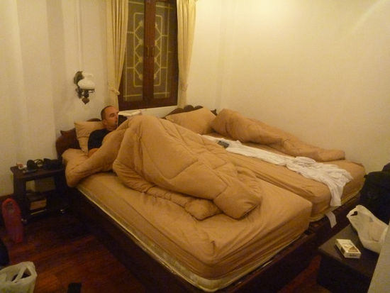Die Besitzer waren super lieb und das Bett + Bettwäsche ein Traum!
