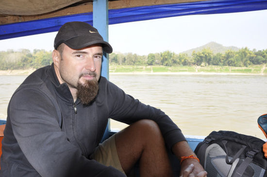 Los gehts zu einer 7-stündigen Bootsfahrt den Fluss hinauf nach Nong Khiaw.