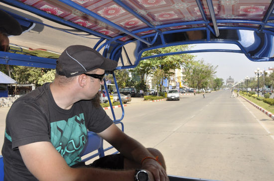 TukTuk Fahrten sind ein Segen bei der Hitze