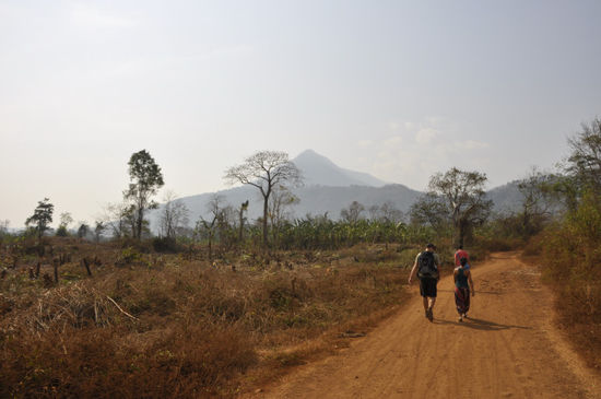 Wir haben eindeutig Trockenzeit in Laos.