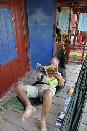 The hammock - our best friend!
