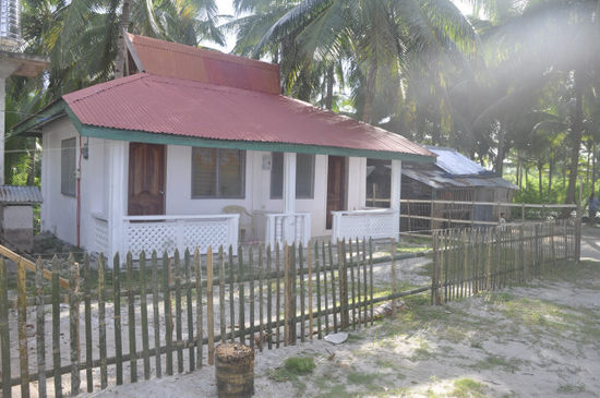...ziehen wir dann in unser Beach House bei den Southern Leyte Divers in Padre Burgos ein.