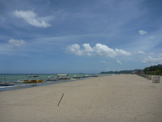 Auch der Strand in Sipalay ist nicht zu verachten...