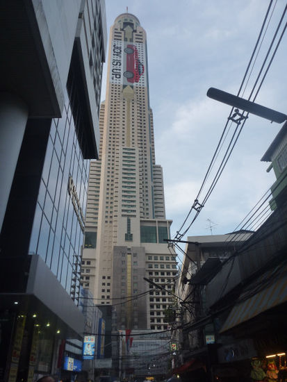 ...des Bayjoke Sky Towers, dem höchsten Gebäude Thailands.