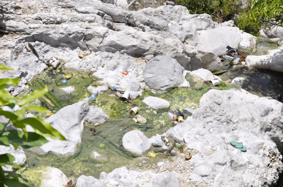 Landschaftlich sind die Hotsprings sicher ein Gewinn für die Gegend...