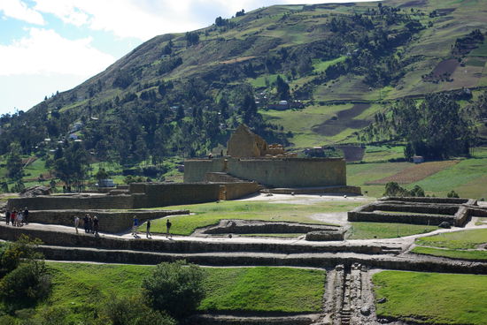 Ingapirca.....Kultstätte der Inkas