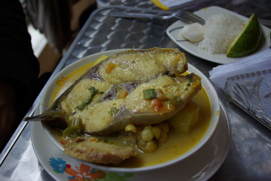 Sanchoze con Pescado...Fischsuppe