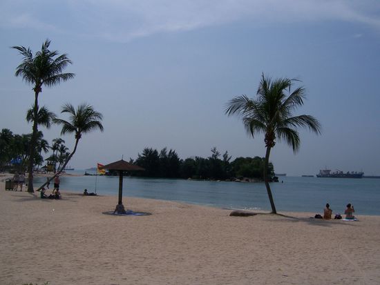 Santosa Beach  der südlichste Punkt Asiens