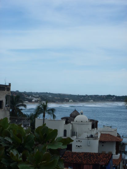 Blick von "unserer" Dachterasse!