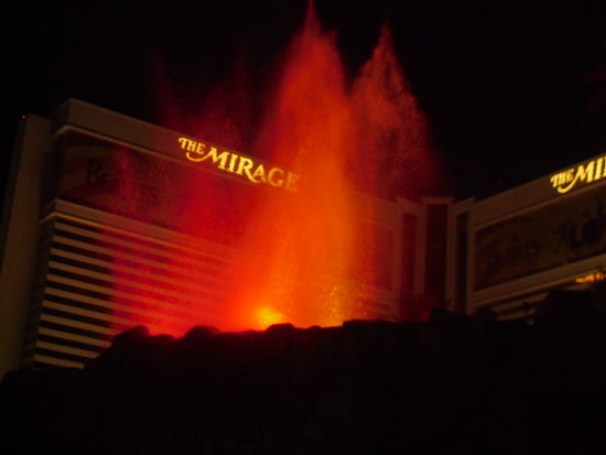 "The Volkano" des Mirage