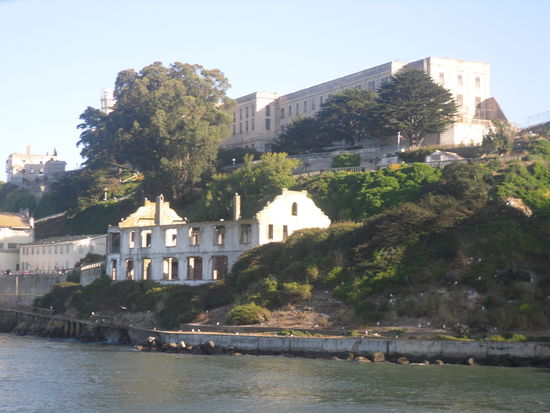 Teil der Alcatraz Insel