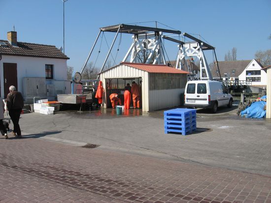 Klappbrücke Greifswald-Wieck von 1887