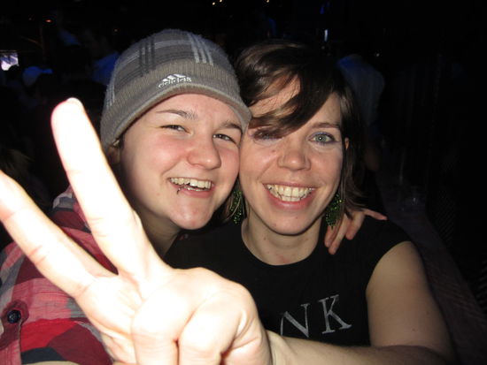 Das ist Janina, auch eine Deutsche mit der ich viel Zeit verbracht habe und die sich jetzt nach Montreal aufgemacht hat