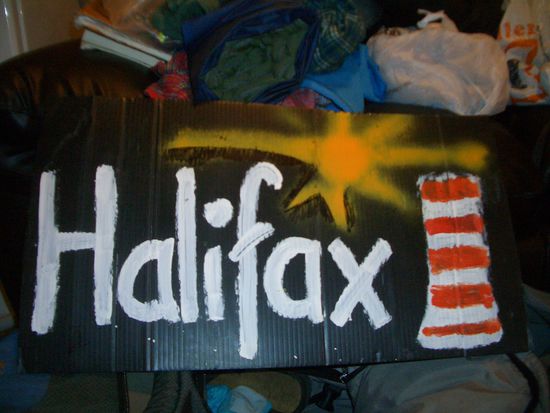 eines meiner Schilder