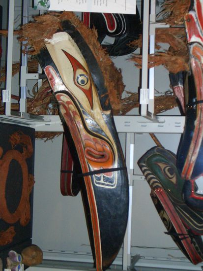 Tanzmasken der Kwakwaka` wakw