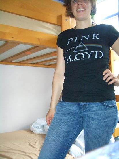 Links unten schlafe ich