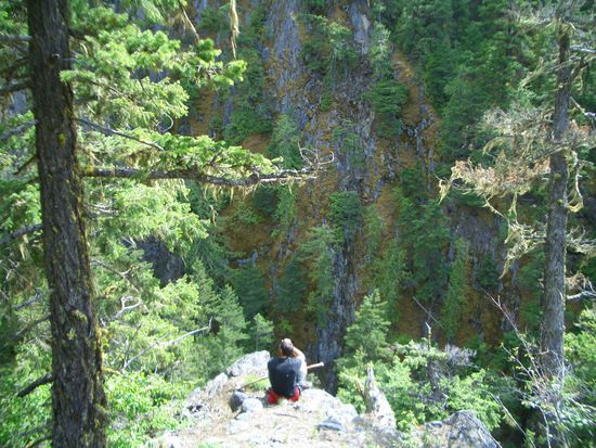 so weit vor, habe ich mich dann doch nicht gewagt