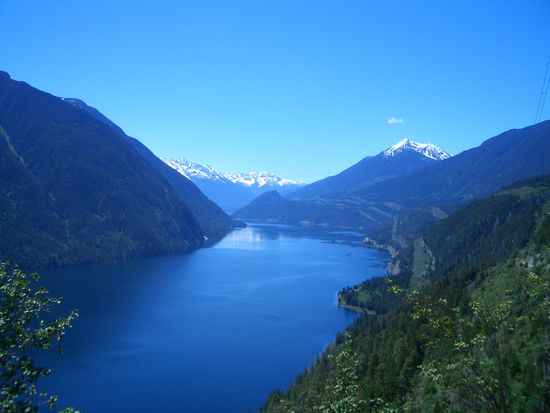 Auf dem Weg von Seton Portage nach N`Quatqua