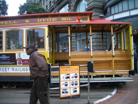 Die beruehmten Cable Cars
