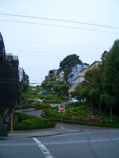 Lombard St-kurvenreichste Strasse