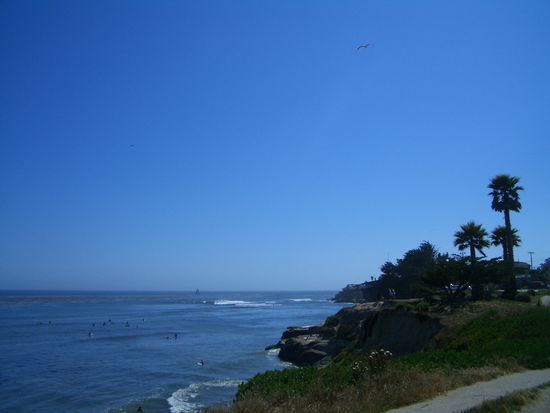 Pleasure Point, einer der Surfspots am Eastcliff