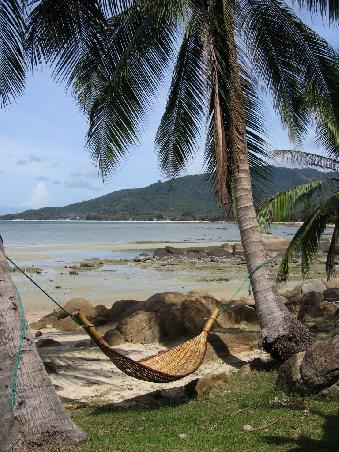 Zugang zum Strand vom Bay View Resort