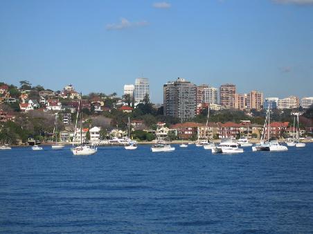 Sydneys Vororte; Hafenrundfahrt