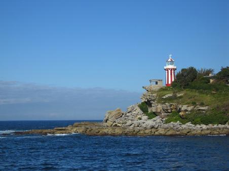 Hafenmuendung ins Meer