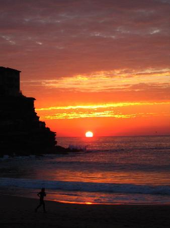 Sonnenaufgang in Manly