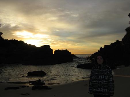 Sonnenuntergang Seal Rocks