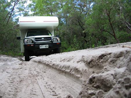 Sandpiste auf Fraser Island