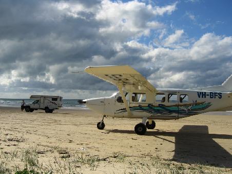 Landebahn "Strand", Fraser Island