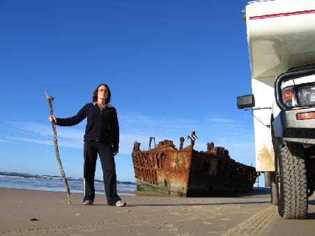 Schiffswrack, Fraser Island