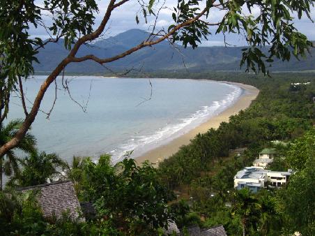 Aussicht auf "4 mile beach" Port Douglas
