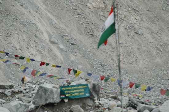 Die Inder sind dort und versuchen ihr Glück