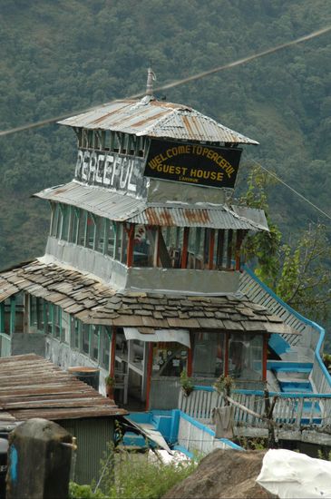 Auch eine schöne Lodge, nur etwas gewöhnungsbedürftig.