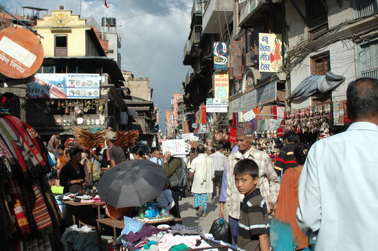 Einkaufsfeeling in KTM