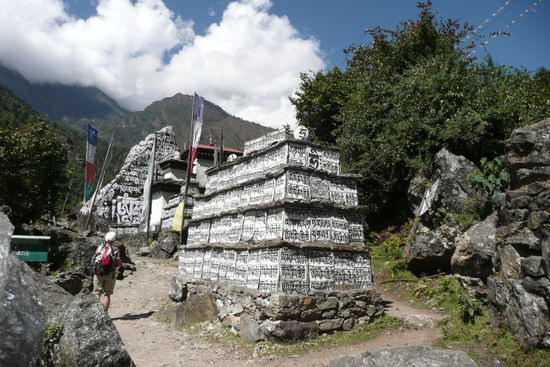 Mani Steine im Khumbu